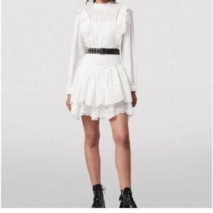All Saints Aislyn Eyelet Dress